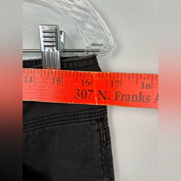 LONDONJEAN The Christie Fit Chino Stretch Jeans Charcoal Black Sz 8 Short 8P - Picture 3 of 13